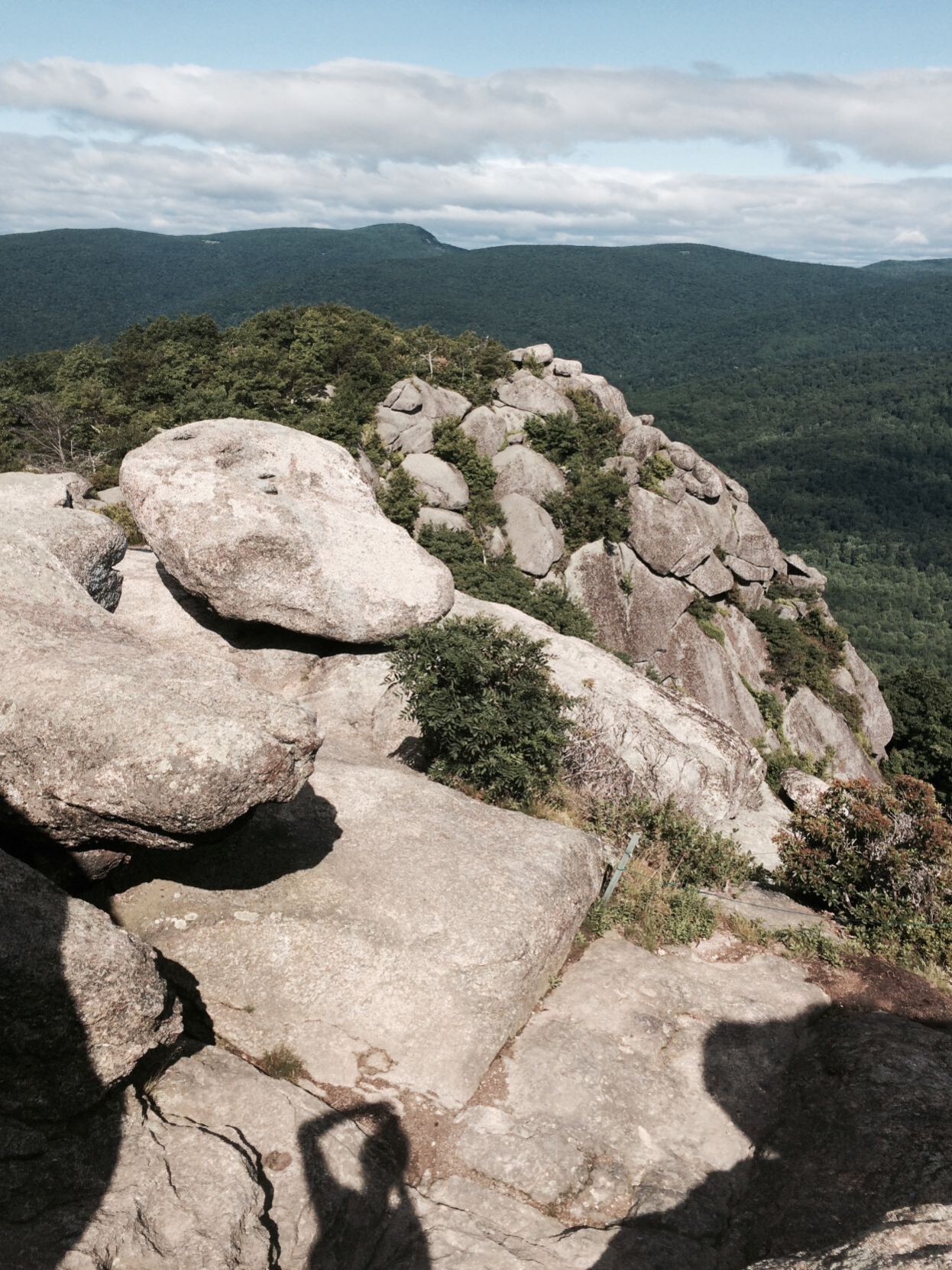 view from top of Old Rag